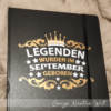 Plotterdatei | "Legenden wurden im (MONAT) geboren" SVG+DXF