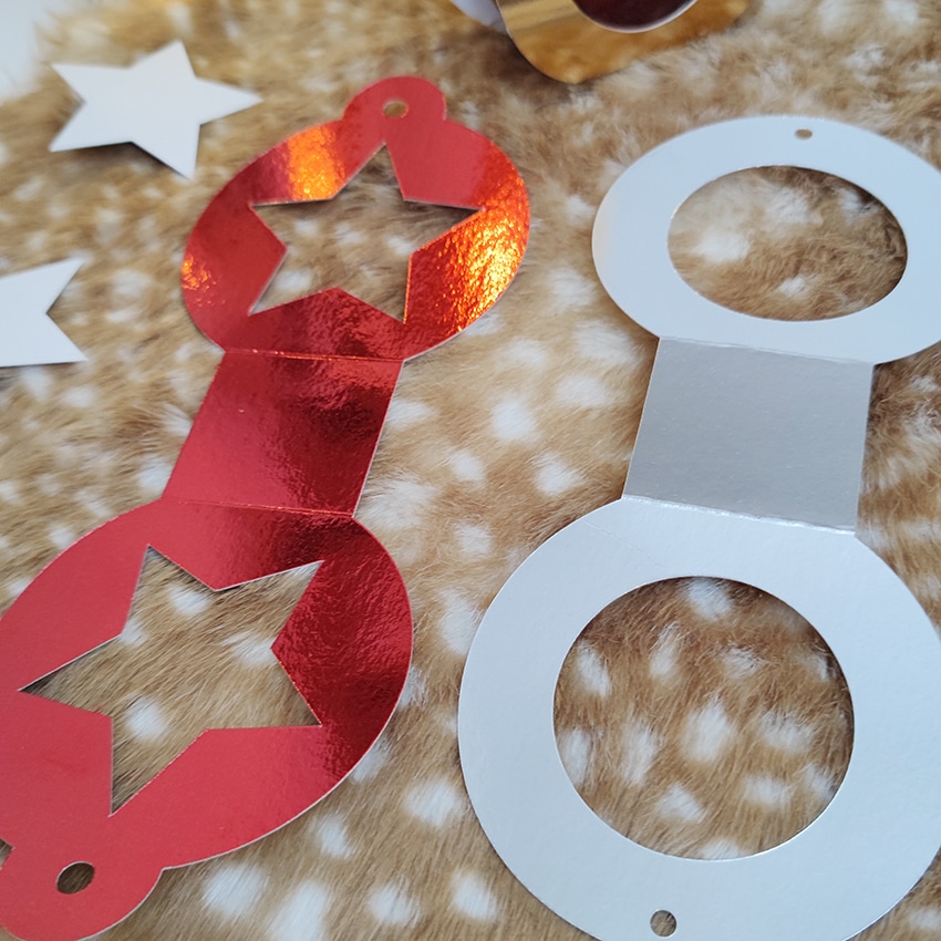 Plotterdatei | "Weihnachtskugel Verpackung plotten " SVG+DXF – Bild 3