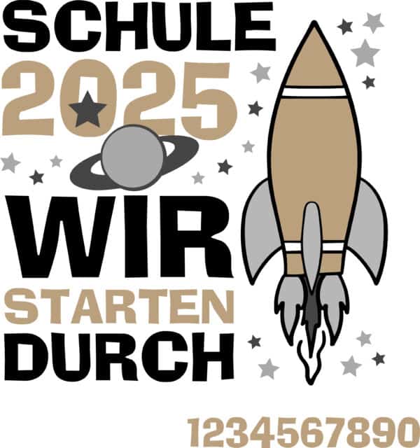 Plotterdatei | Schule - Wir starten durch | SVG+DXF – Bild 2