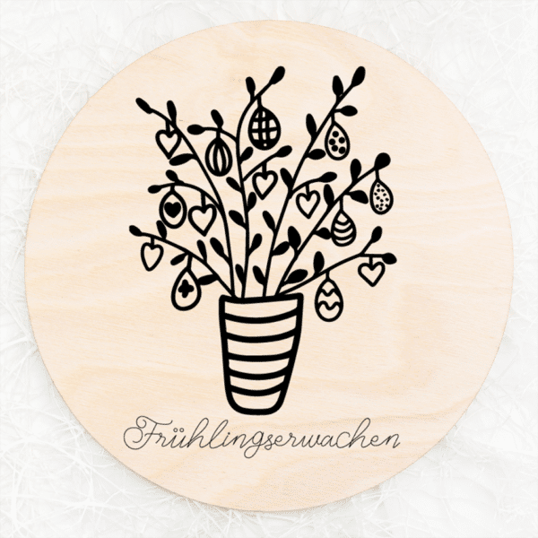 Plotterdatei | "Palmkaetzchen" | Ostern Frühling
