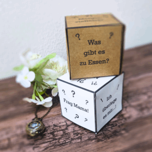 Plotterdatei + Druckvorlage | "Würfel"
