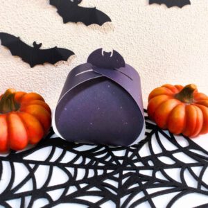 Plotterdatei | "Fledermaus 0Euro" - Halloween Box - Faltschachtel" für alle grossen Schneidegeräte wie Cricut ,Brother, Silhoutte, Siser usw.