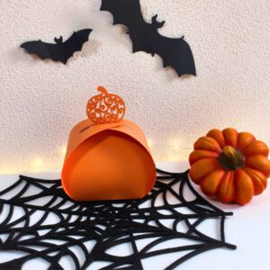 Plotterdatei | "Kürbis - Halloween Box - Faltschachtel" für alle Schneidegeräte wie Cricut ,Brother, Silhoutte, Siser usw.